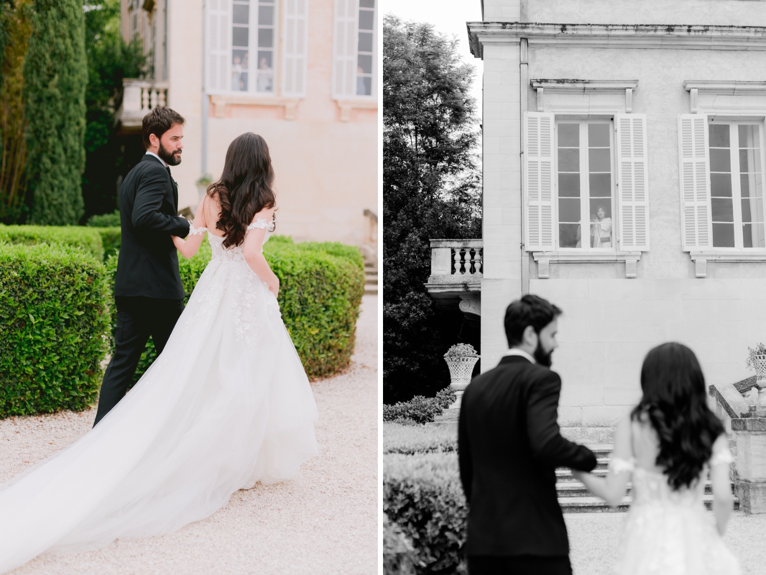 First look at a Spring Wedding at Chateau Martinay in Provence, France