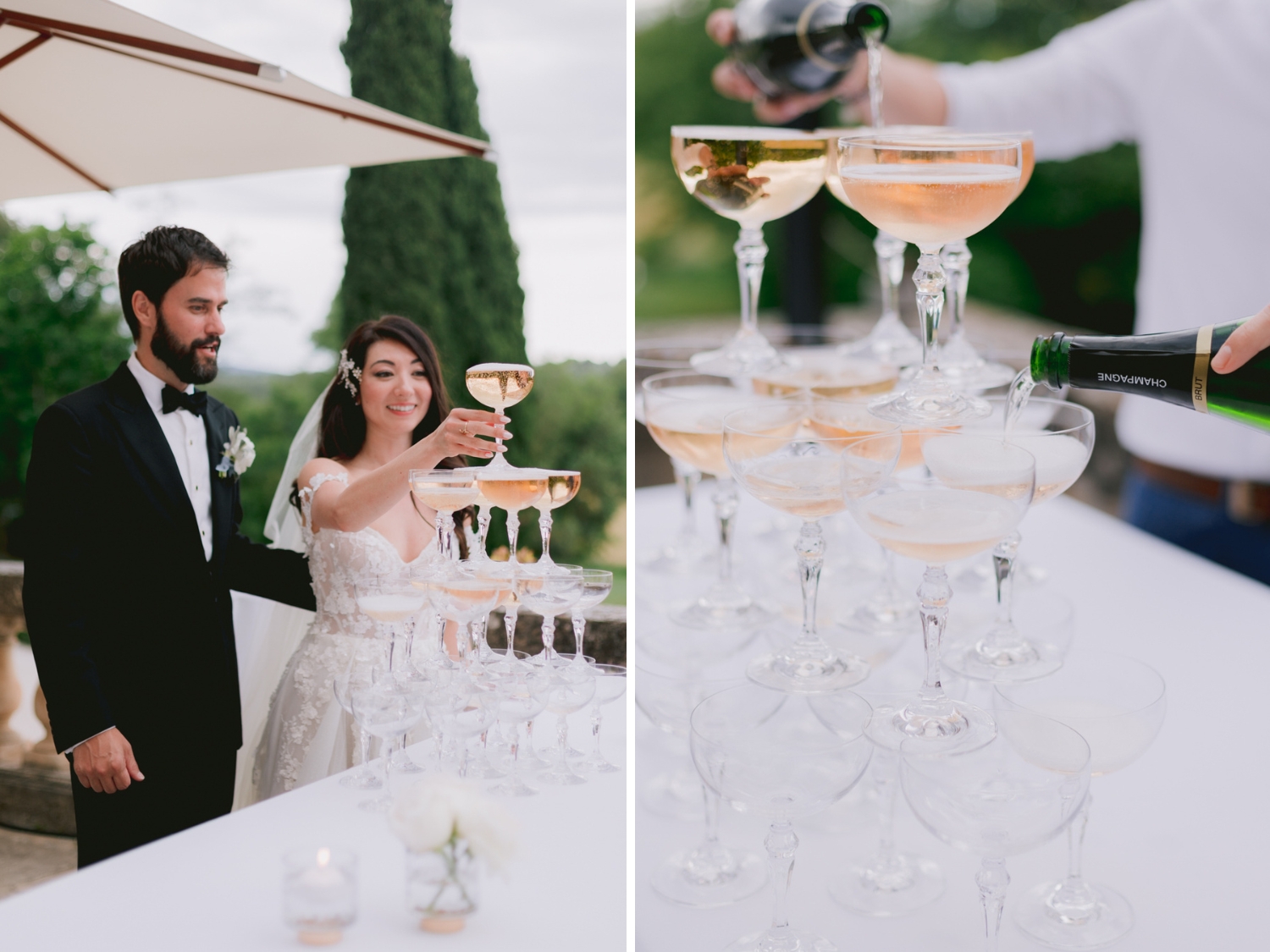 Spring Wedding at Chateau Martinay in Provence, France