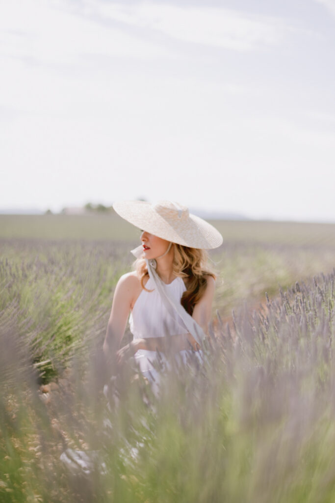 Provence Lavender Fields Personal Brand Photoshoot