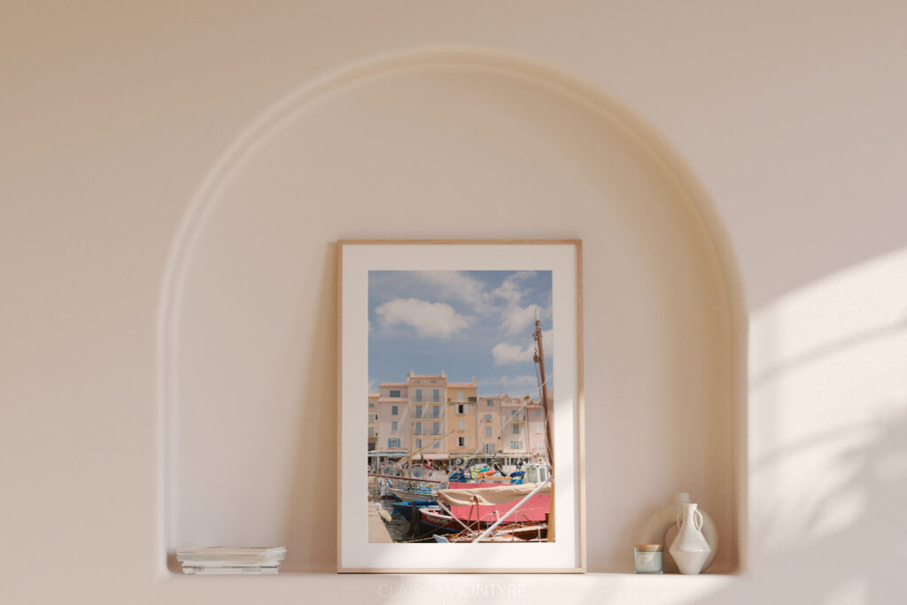 Saint Tropez Photo print wall art