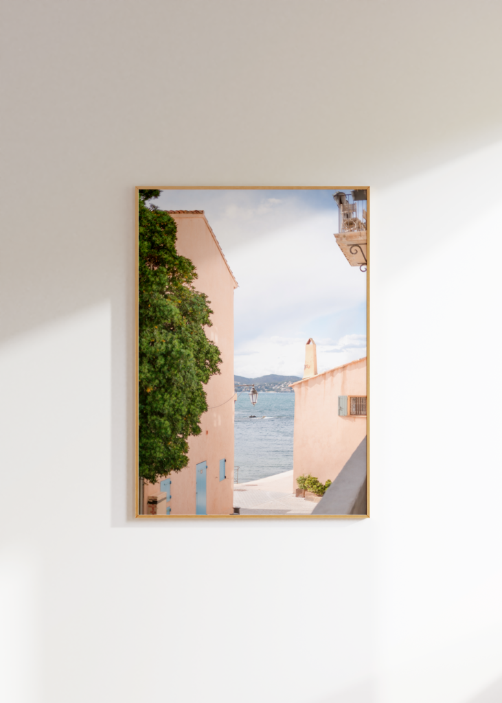 Fine art travel photography of Saint Tropez