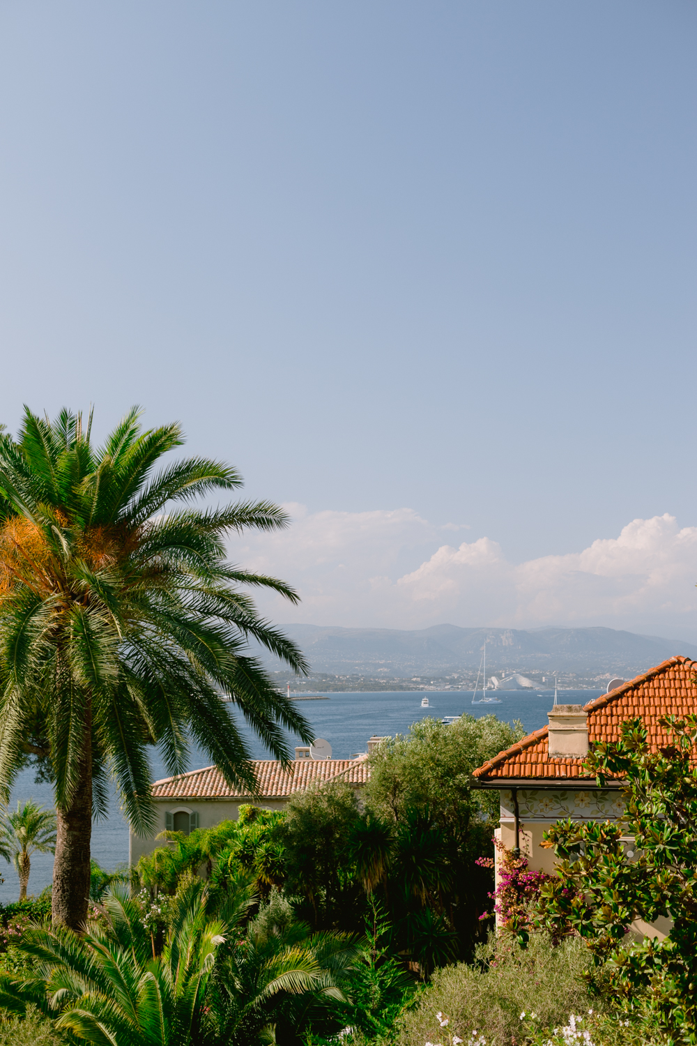 Pool and gardens at Villa Cosima Antibes