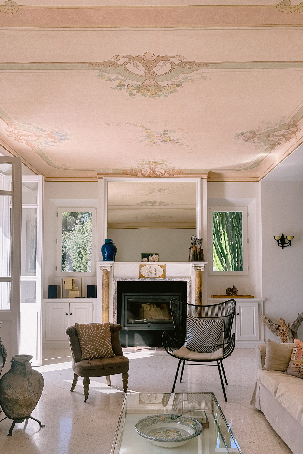 The Salon at Villa Cosima