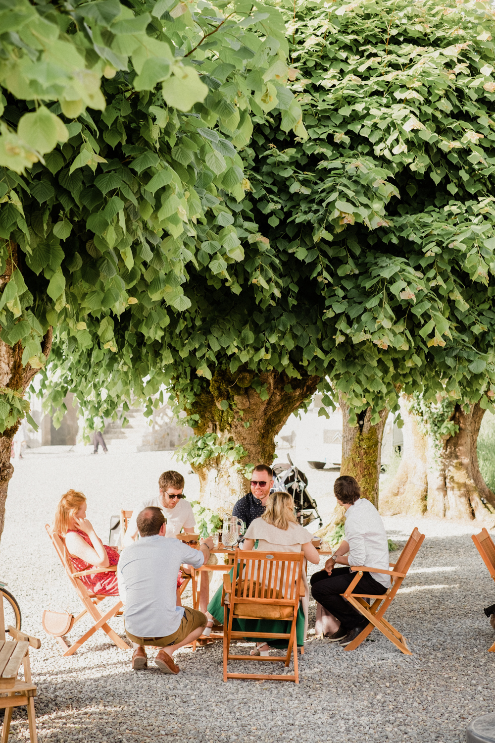 Garden Party at Château de la Motte-Husson