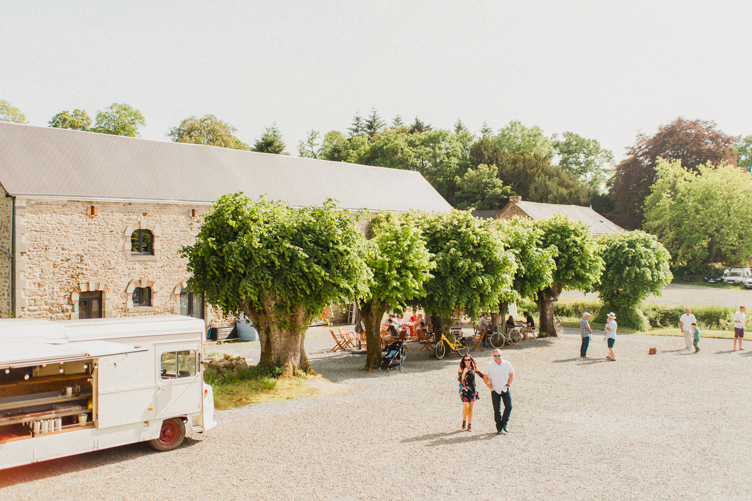 Garden Party at Château de la Motte-Husson