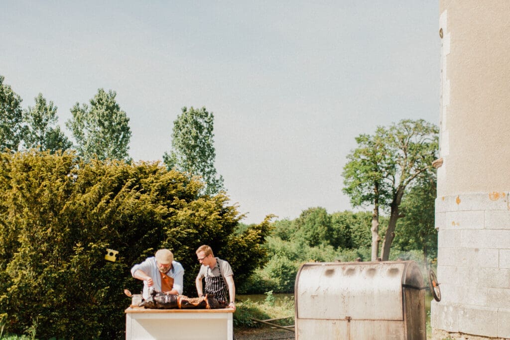 Dick Strawbridge's BBQ at Escape to the Chateau