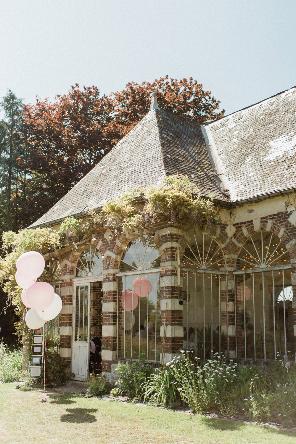 Orangerie at Chateau de la Motte Husson