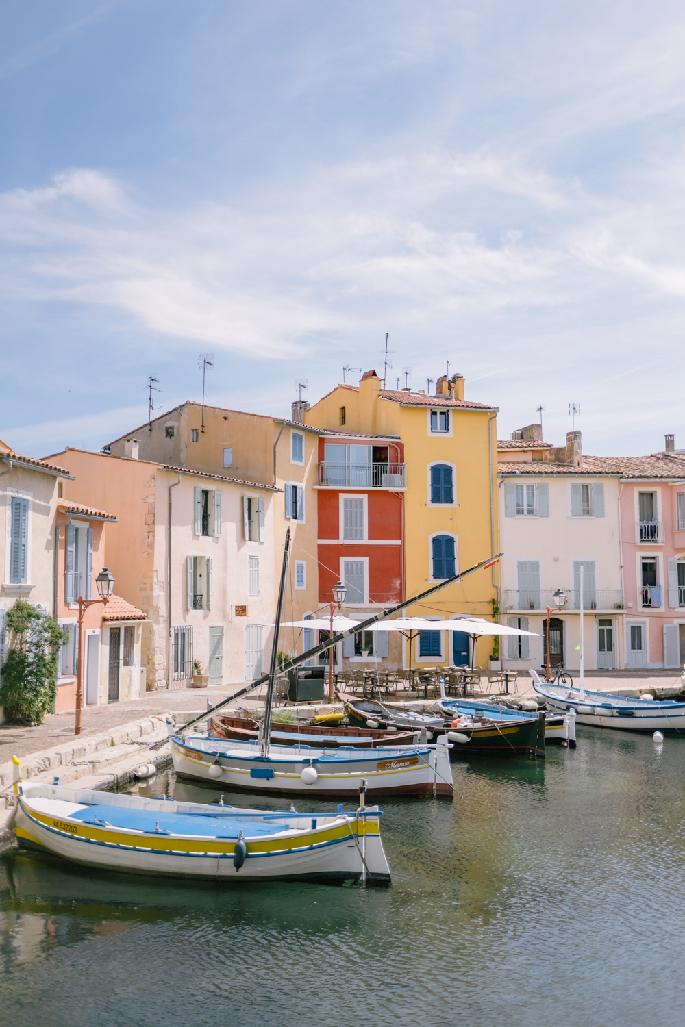 The Venice of Provence. Martigues port and Sainte-Croix Beach on the Côte Bleue, Provence