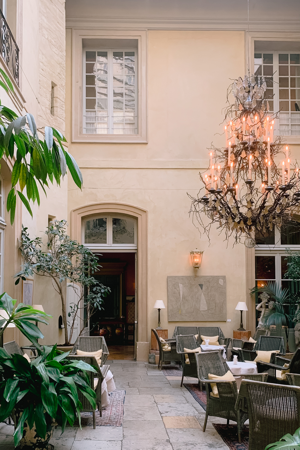 La Mirande Hotel in Avignon, the Most Beautiful Hotels in Provence