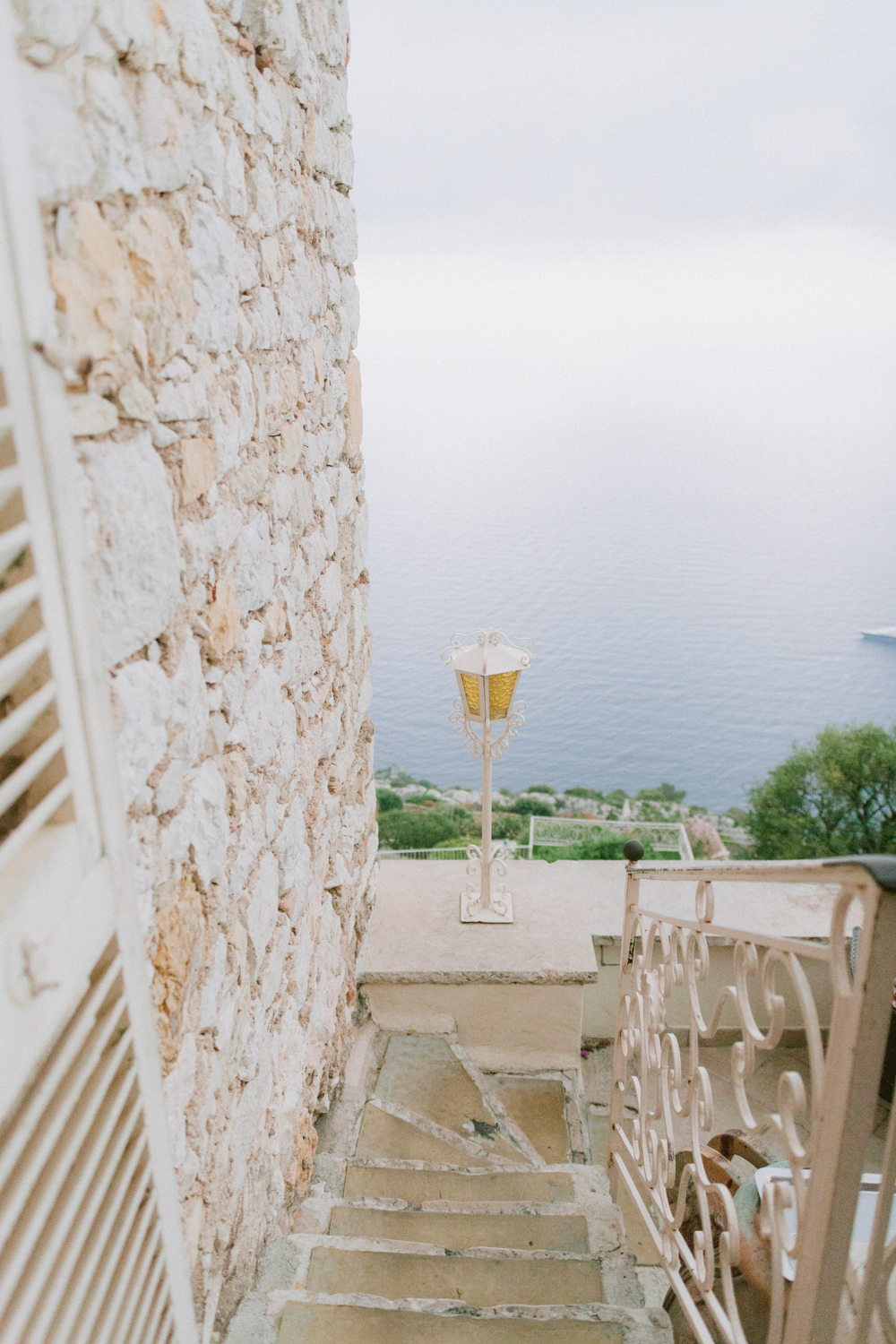 Les Ramparst restaurant at the Chateau de la Chevre d'Or Eze