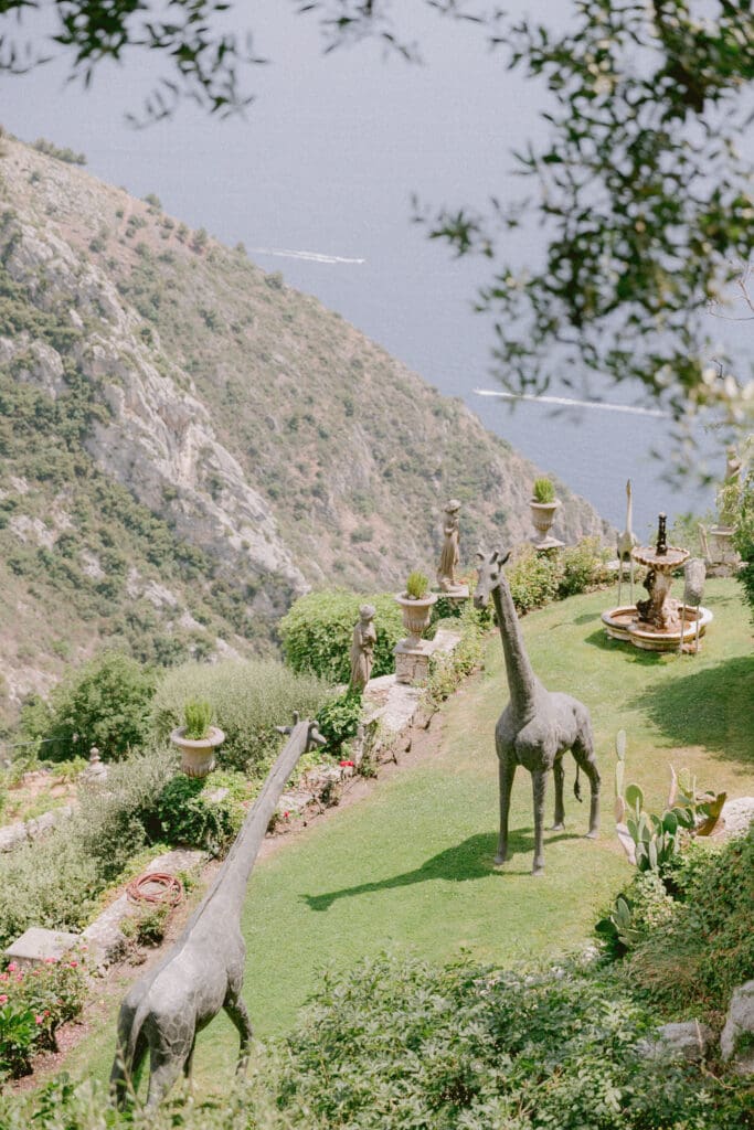 Garden View at the Chateau de la Chevre d'Or Eze