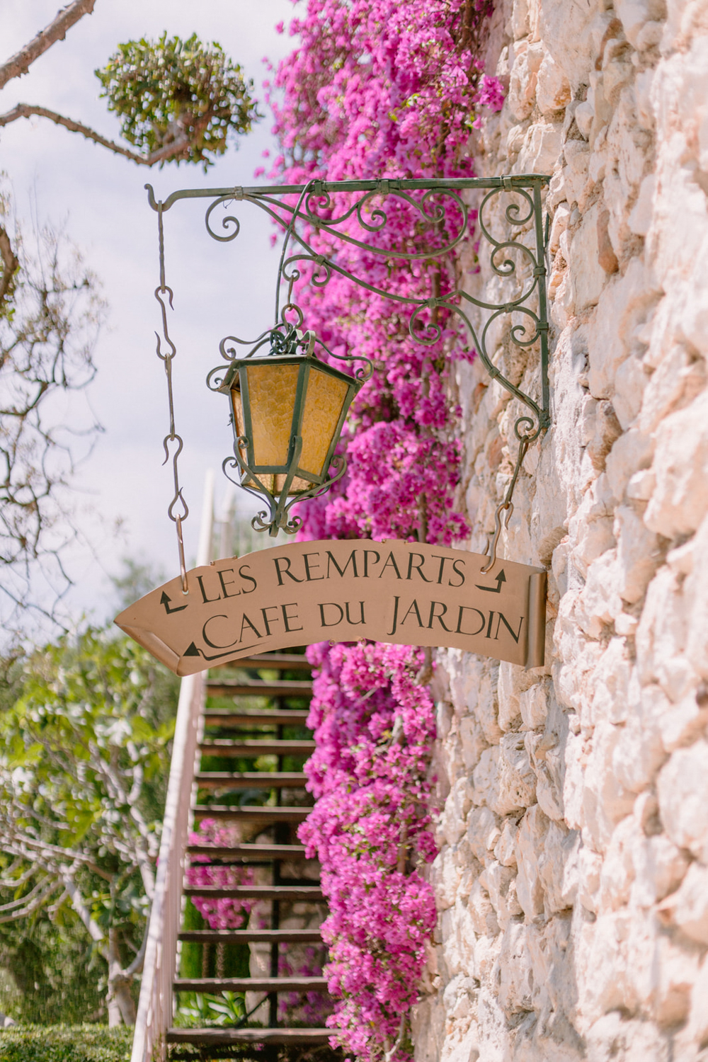 Les Ramparts at the Chateau de la Chevre d'Or Eze