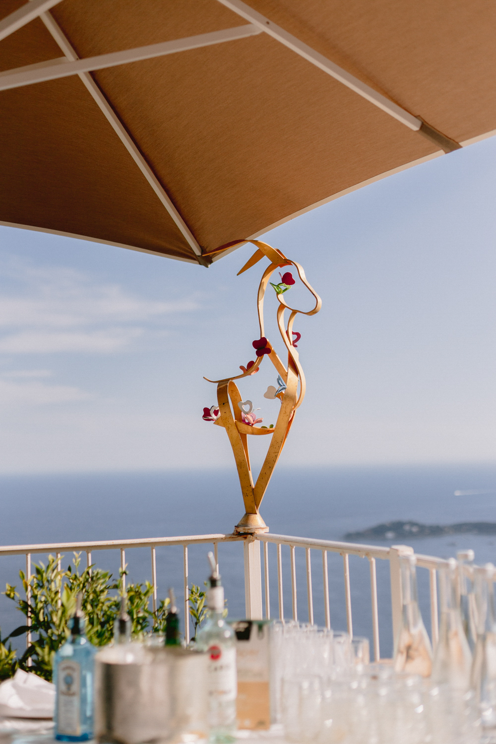 the views from Chateau de la Chevre d'Or Eze