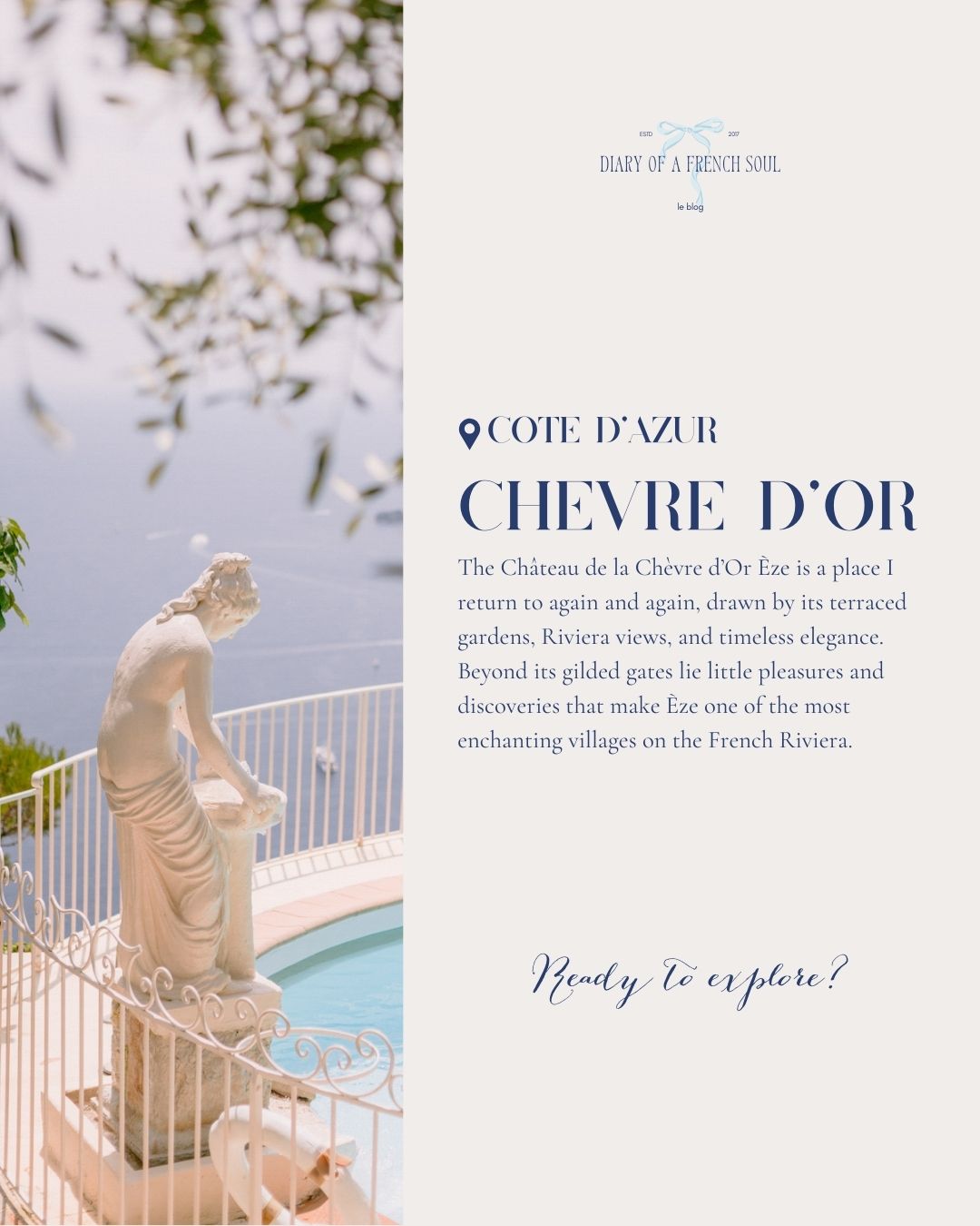 A local’s guide to Château de la Chèvre d’Or Èze